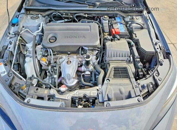 2HGFE2F5XSH606884 2025 HONDA CIVIC Gray Widok wnętrza z tyłu