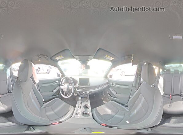 2HGFE2F5XSH606884 2025 HONDA CIVIC Gray Widok wnętrza 360 stopni