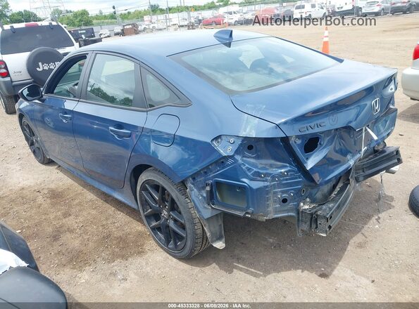 2HGFE2F5XTH501571 2026 HONDA CIVIC Blue Rear left