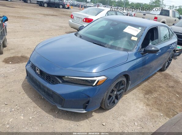 2HGFE2F5XTH501571 2026 HONDA CIVIC Blue Front left