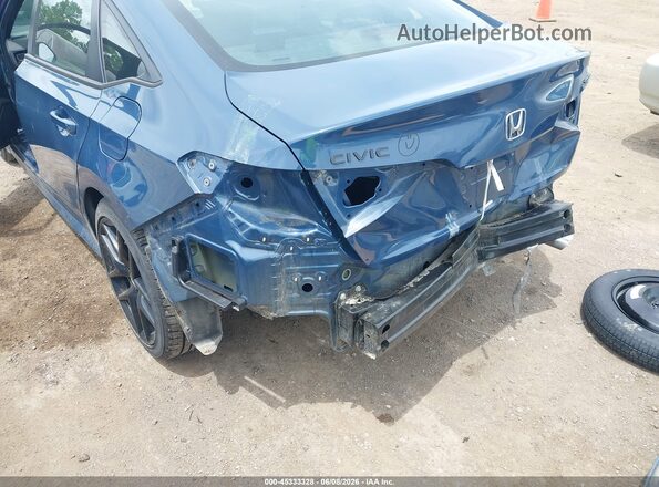 2HGFE2F5XTH501571 2026 HONDA CIVIC Blue Front view