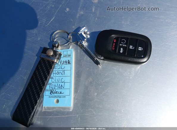 2HGFE2F5XTH507063 2026 HONDA CIVIC Black წინა პანელის ხედი