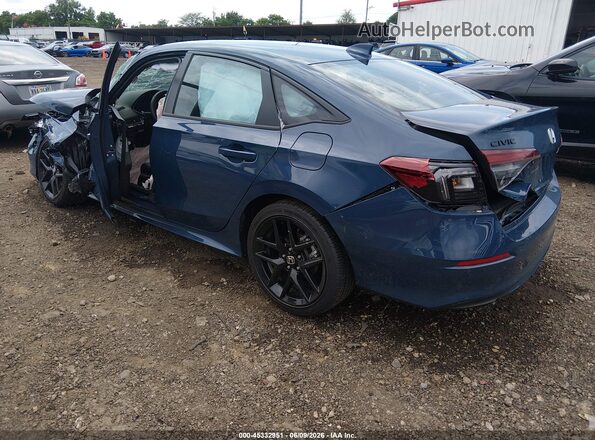 2HGFE2F5XTH507970 2026 HONDA CIVIC Blue Հետևի ձախ