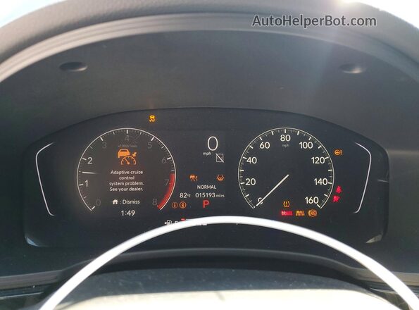 2HGFE2F5XTH530584 2026 HONDA CIVIC Угольный Вид щитка приборов