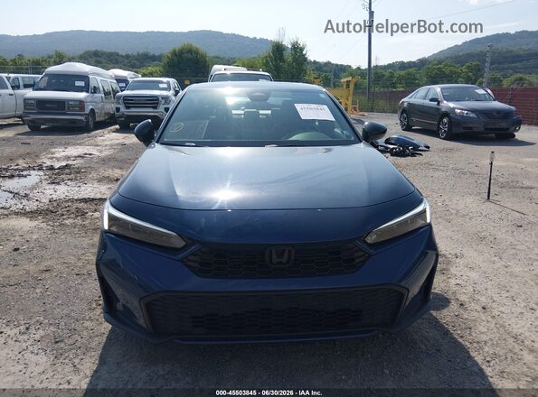 2HGFE4F80SH303604 2025 HONDA CIVIC Blue უკანა სალონის ხედი
