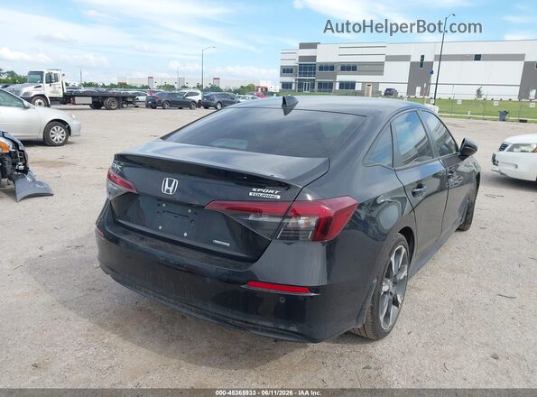 2HGFE4F80SH328518 2025 HONDA CIVIC Black Trasero derecho
