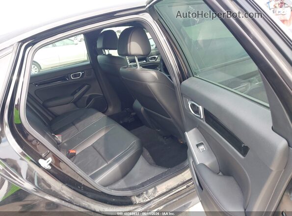 2HGFE4F80SH328518 2025 HONDA CIVIC Black Vista de la etiqueta del VIN