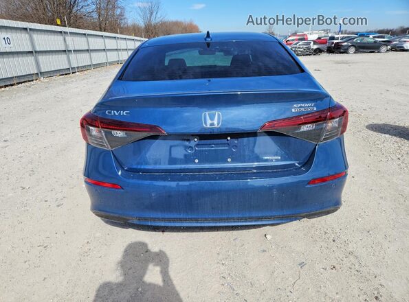2HGFE4F80SH330561 2025 HONDA CIVIC Blue Вид ззаду