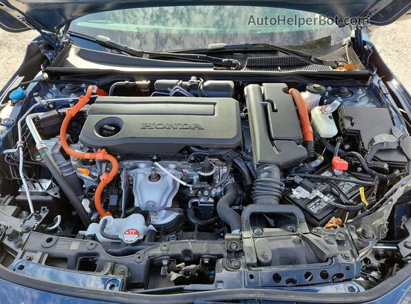 2HGFE4F80SH330561 2025 HONDA CIVIC Blue Вид задньої частини салону