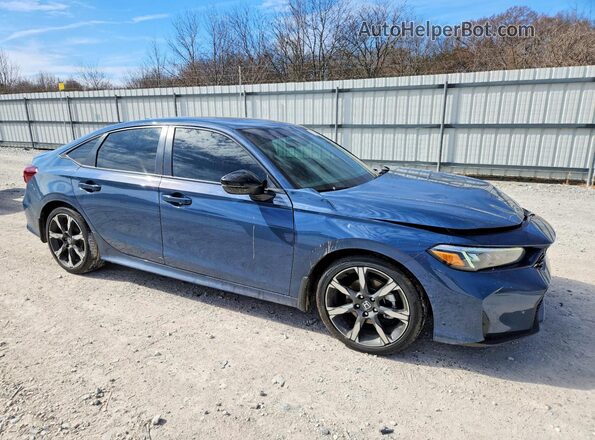 2HGFE4F80SH330561 2025 HONDA CIVIC Blue Передня права чверть