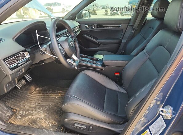 2HGFE4F80SH330561 2025 HONDA CIVIC Blue Вид салону спереду