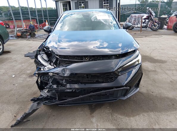 2HGFE4F80SH355721 2025 HONDA CIVIC Black Widok zestawu wskaźników