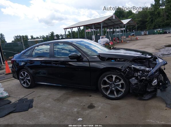 2HGFE4F80SH355721 2025 HONDA CIVIC Black Widok wnętrza z tyłu
