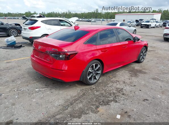 2HGFE4F81SH304969 2025 HONDA CIVIC Red Задня права чверть