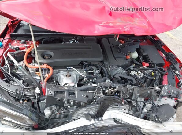2HGFE4F81SH304969 2025 HONDA CIVIC Red Вид ззаду