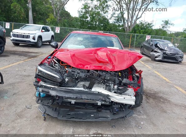 2HGFE4F81SH304969 2025 HONDA CIVIC Red Вид спереду