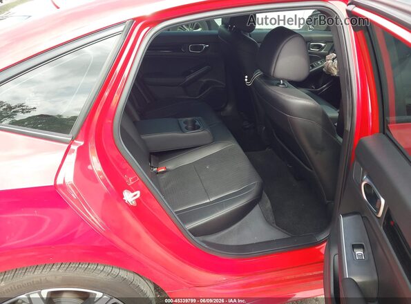 2HGFE4F81SH304969 2025 HONDA CIVIC Red Вид наклейки з VIN-кодом