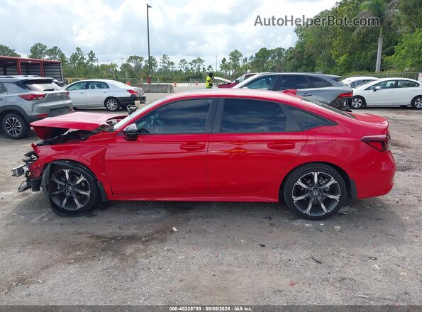 2HGFE4F81SH304969 2025 HONDA CIVIC Red Панорамний вид салону 360°