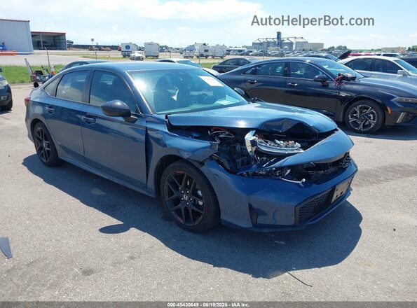 2HGFE4F81SH314112 2025 HONDA CIVIC Blue წინა ხედი