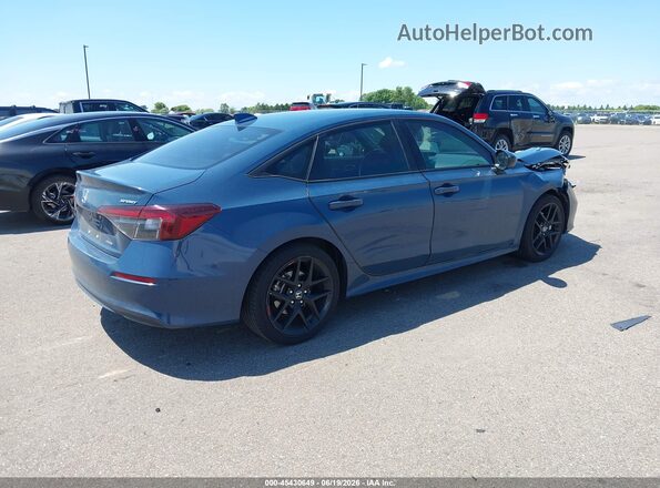 2HGFE4F81SH314112 2025 HONDA CIVIC Blue უკანა მარჯვენა