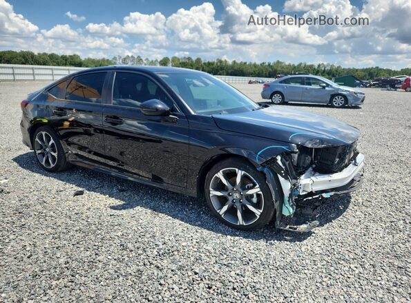 2HGFE4F81SH315342 2025 HONDA CIVIC Black Przód prawy