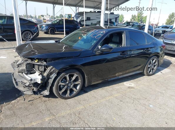 2HGFE4F81SH328575 2025 HONDA CIVIC Black Przód lewy