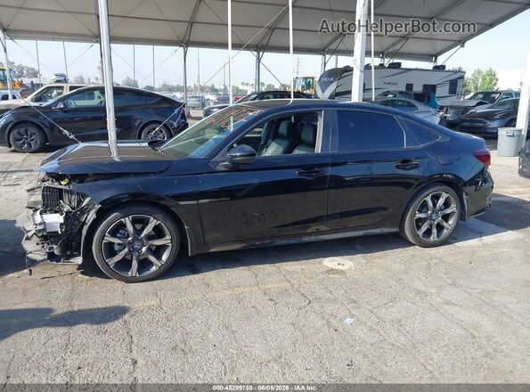 2HGFE4F81SH328575 2025 HONDA CIVIC Black Widok wnętrza 360 stopni