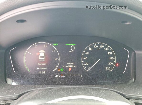 2HGFE4F81TH003443 2026 HONDA CIVIC Black Vista del cuadro de instrumentos