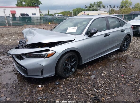 2HGFE4F81TH322731 2026 HONDA CIVIC Silver Передня ліва чверть