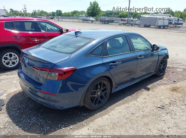 2HGFE4F81TH330019 2026 HONDA CIVIC Blue უკანა მარჯვენა