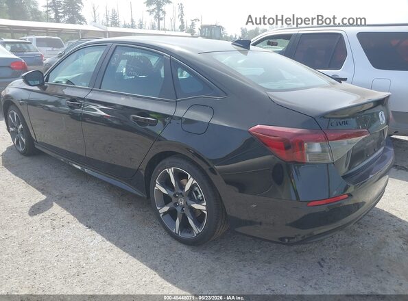 2HGFE4F81TH345359 2026 HONDA CIVIC HYBRID Black Հետևի ձախ