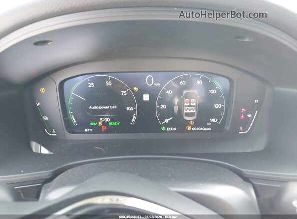 2HGFE4F81TH345359 2026 HONDA CIVIC HYBRID Black Հետևի նստատեղերի տեսք