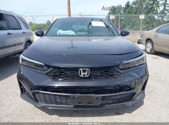 2HGFE4F81TH345359 2026 HONDA CIVIC HYBRID Black Սարքավորումների վահանակի տեսք