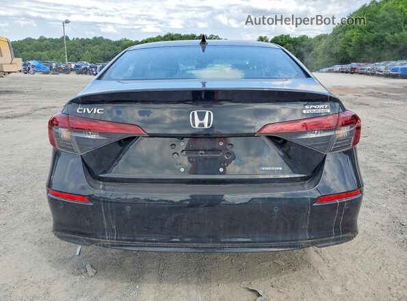 2HGFE4F82SH310022 2025 HONDA CIVIC Черный Вид сзади