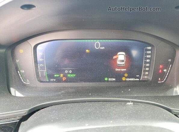 2HGFE4F82SH310022 2025 HONDA CIVIC Черный Вид щитка приборов