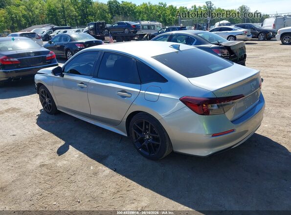 2HGFE4F82SH311347 2025 HONDA CIVIC Серебряный Задняя левая четверть