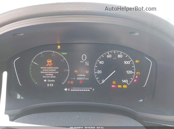2HGFE4F82SH311347 2025 HONDA CIVIC Серебряный Вид задних сидений