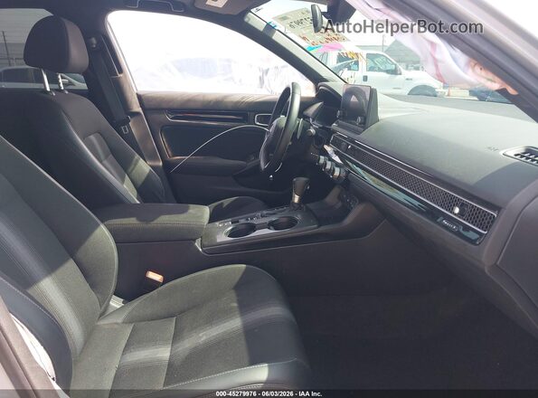 2HGFE4F82SH321103 2025 HONDA CIVIC Gray Front interior view