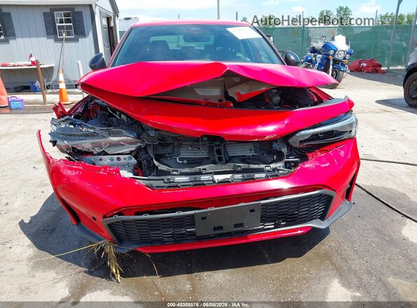 2HGFE4F82SH336345 2025 HONDA CIVIC HYBRID Red Սարքավորումների վահանակի տեսք