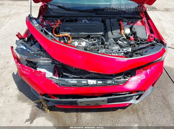 2HGFE4F82SH336345 2025 HONDA CIVIC HYBRID Red Հետևի տեսք