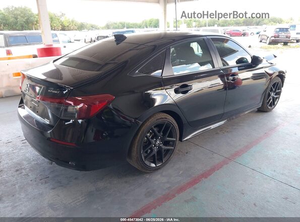2HGFE4F82SH337897 2025 HONDA CIVIC Black Հետևի աջ