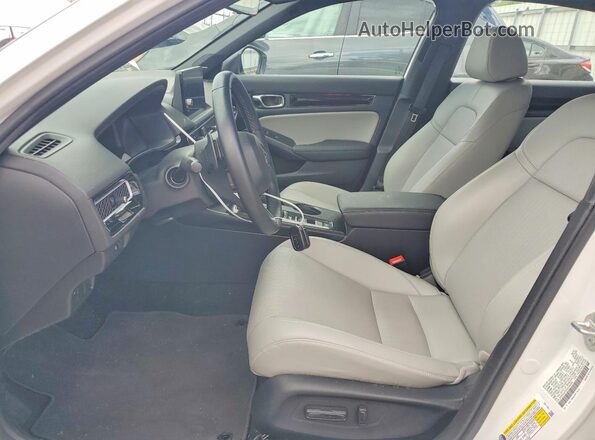 2HGFE4F82SH342064 2025 HONDA CIVIC White Widok wnętrza z przodu