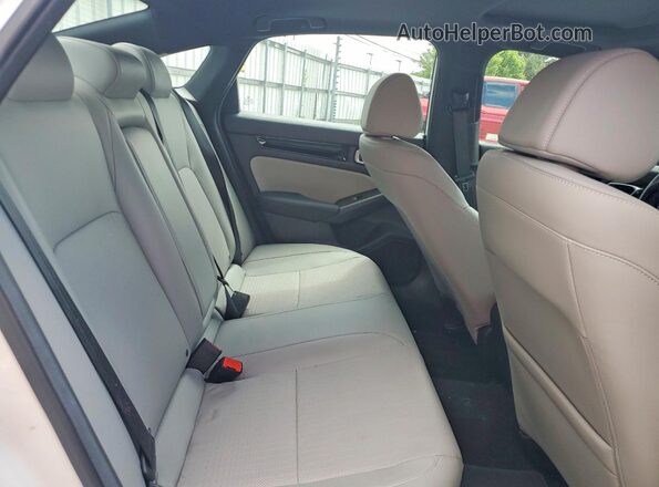 2HGFE4F82SH342064 2025 HONDA CIVIC White Widok tylnych siedzeń
