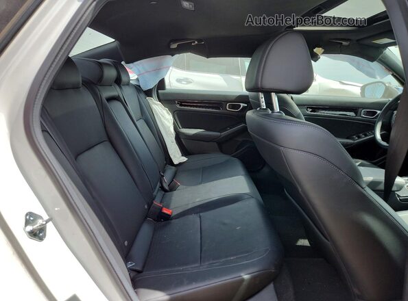 2HGFE4F82SH349838 2025 HONDA CIVIC White უკანა სავარძლების ხედი