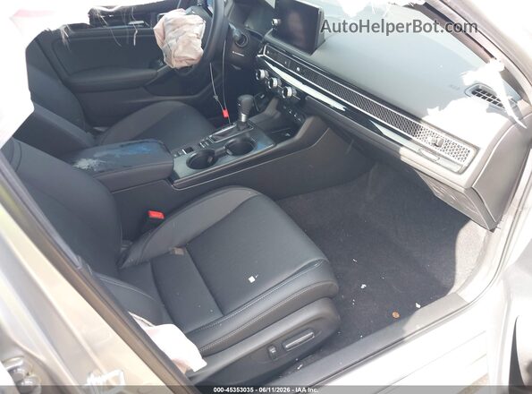 2HGFE4F82TH317909 2026 HONDA CIVIC Silver Widok wnętrza z przodu