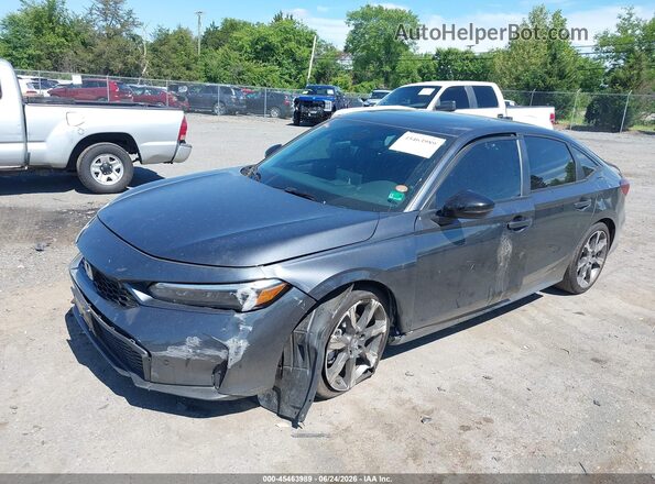 2HGFE4F82TH325038 2026 HONDA CIVIC Серый Передняя левая четверть