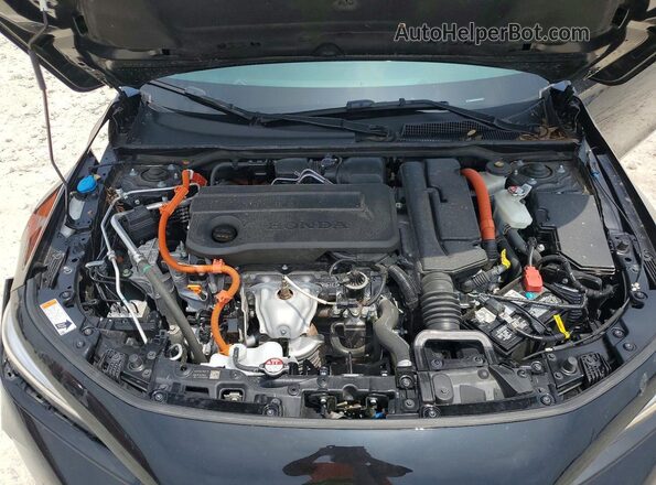 2HGFE4F83SH306108 2025 HONDA CIVIC Черный Вид задней части салона
