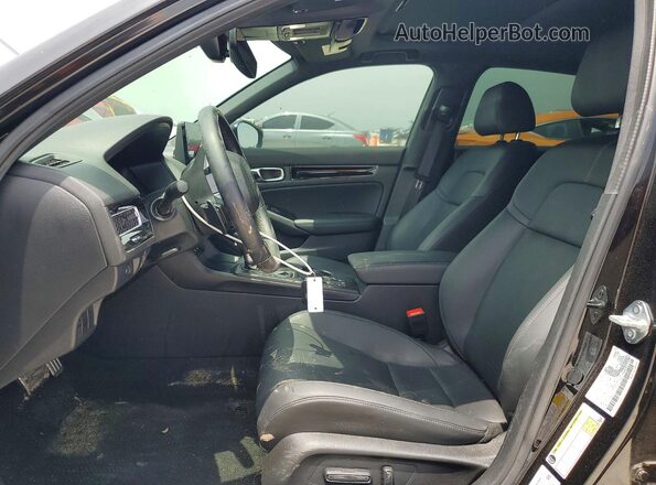 2HGFE4F83SH306108 2025 HONDA CIVIC Черный Вид салона спереди