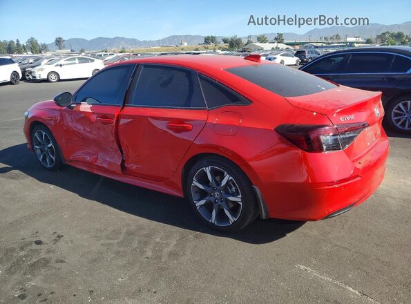 2HGFE4F83SH310319 2025 HONDA CIVIC Red Rear left
