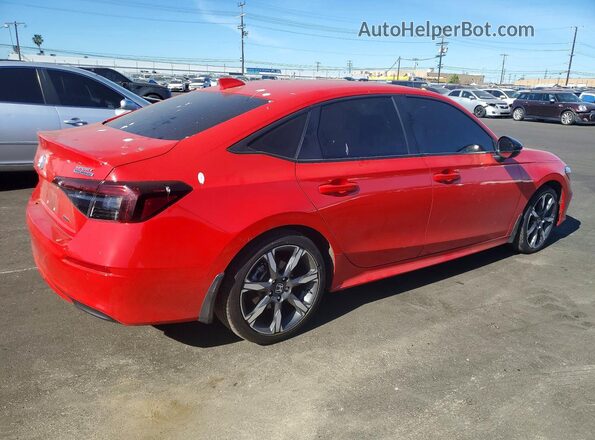 2HGFE4F83SH310319 2025 HONDA CIVIC Red Rear right